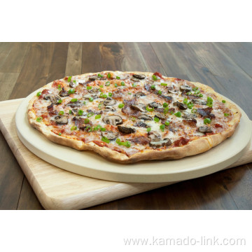 Outdoor bbq ceramic pizza stone for bbq oven